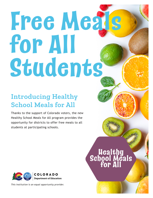 Free Meals for All Students